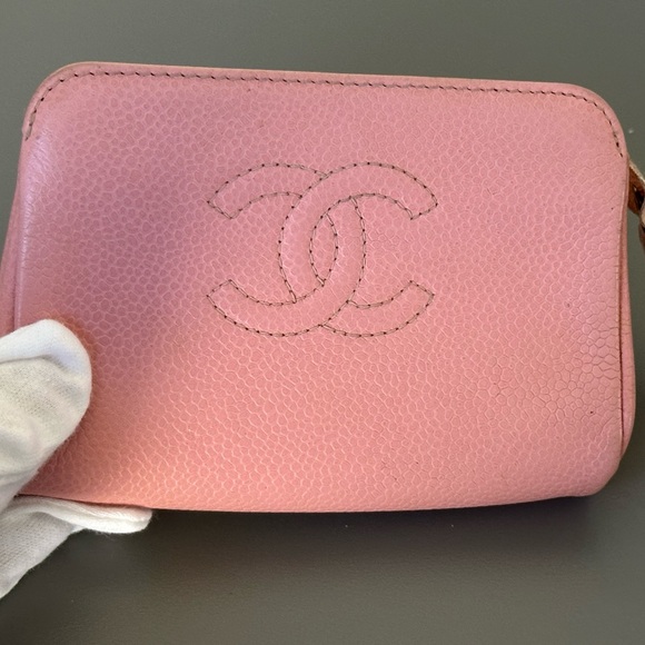 Chanel Pink Cosmetic / Coin Pouch - Picture 10 of 14